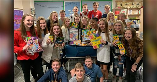 Cain MS PALS Providing School Supplies for Students in Need in Zambia 